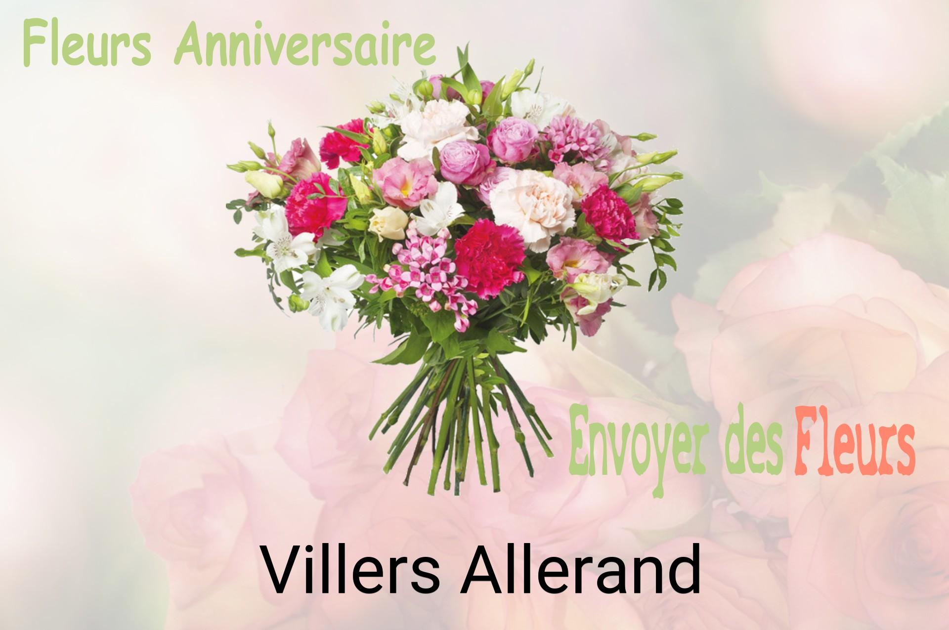 Bouquet de fleurs d’anniversaire livré à Villers-Allerand